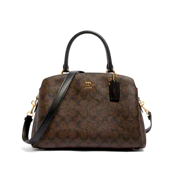 Coach Handbags - COACH Lillie Carryall In Signature Canvas